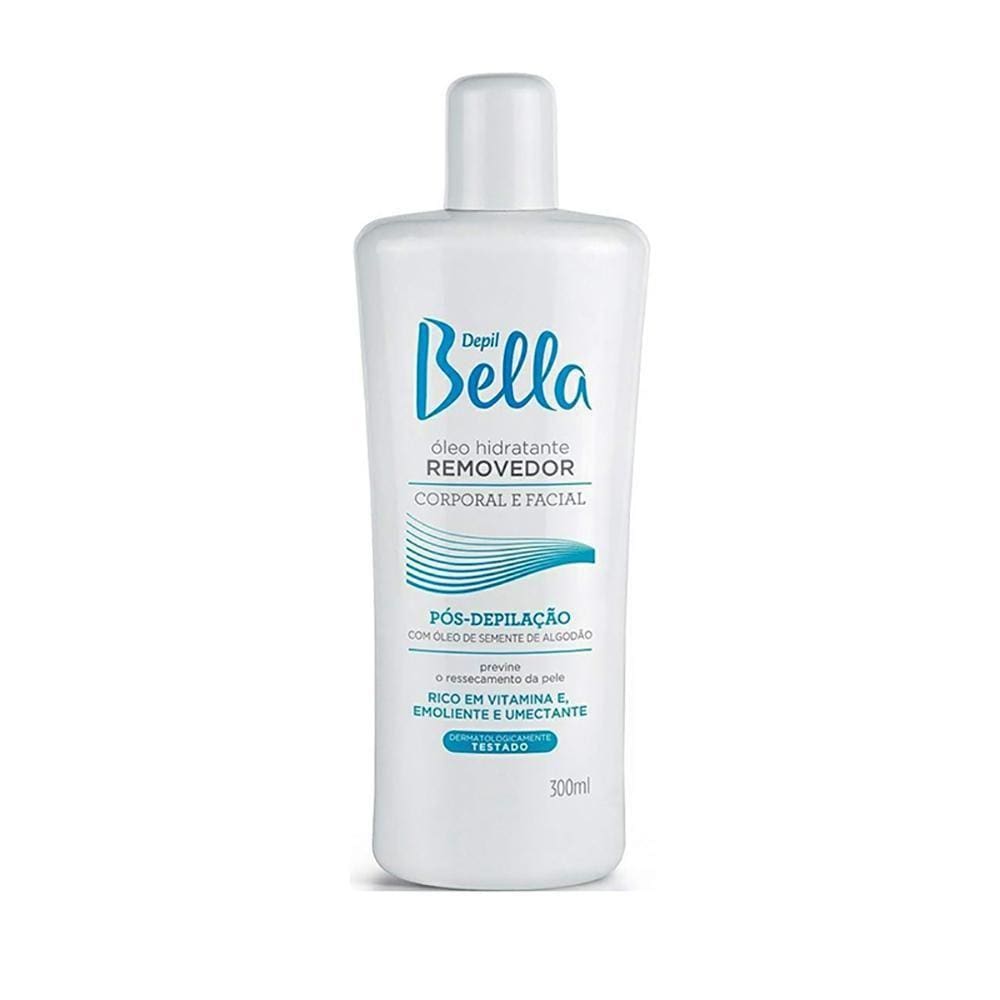 Óleo Removedor Hidratante Algodão 140Ml Depil Bella