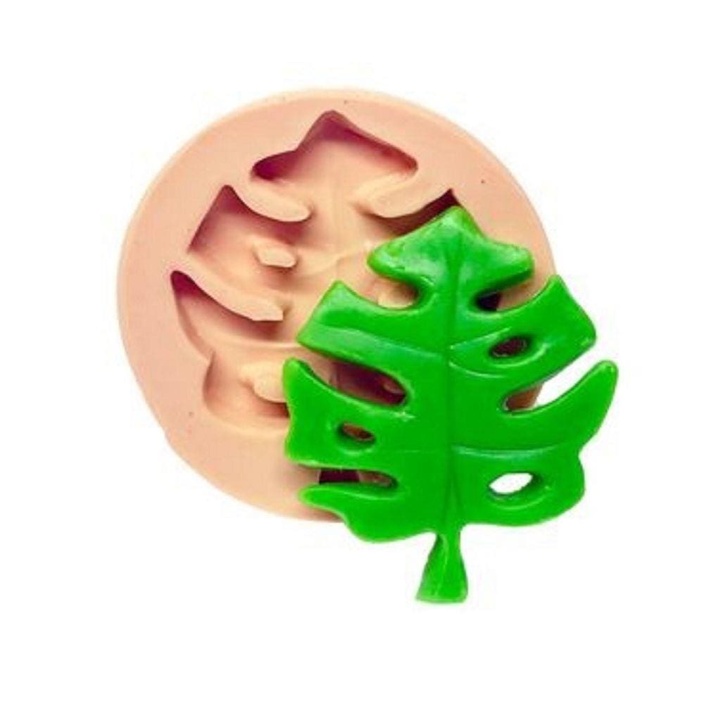 Molde De Silicone Folha, Costela De Adão