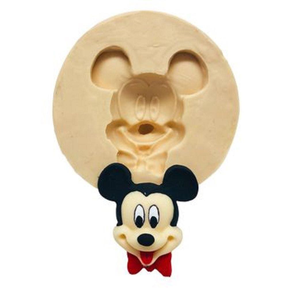Molde De Silicone Rosto Mickey