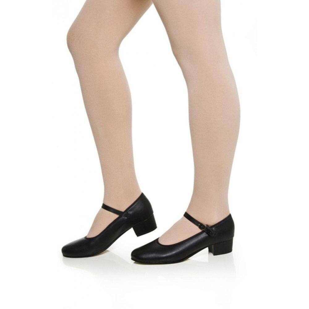 Sapato Dança De Salão Capezio Korino Salto 4cm Preto | Extra