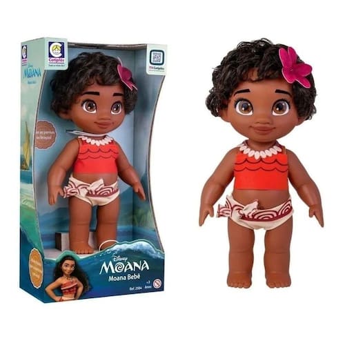 imagem-Boneca Moana Bebê - Cotiplás 