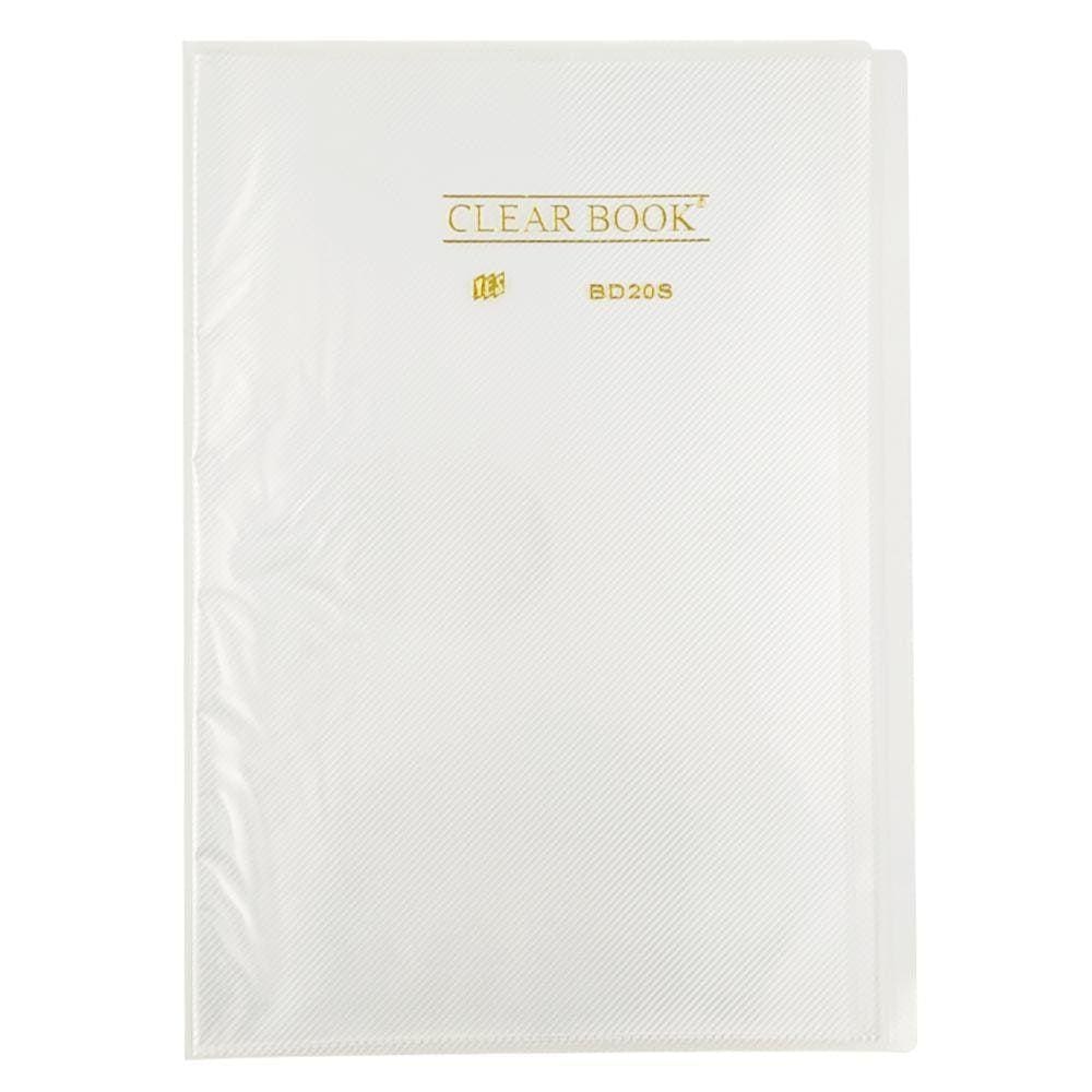 Pasta Catalogo Ofício Yes 20 Envelopes Bd20S Clear Cristal