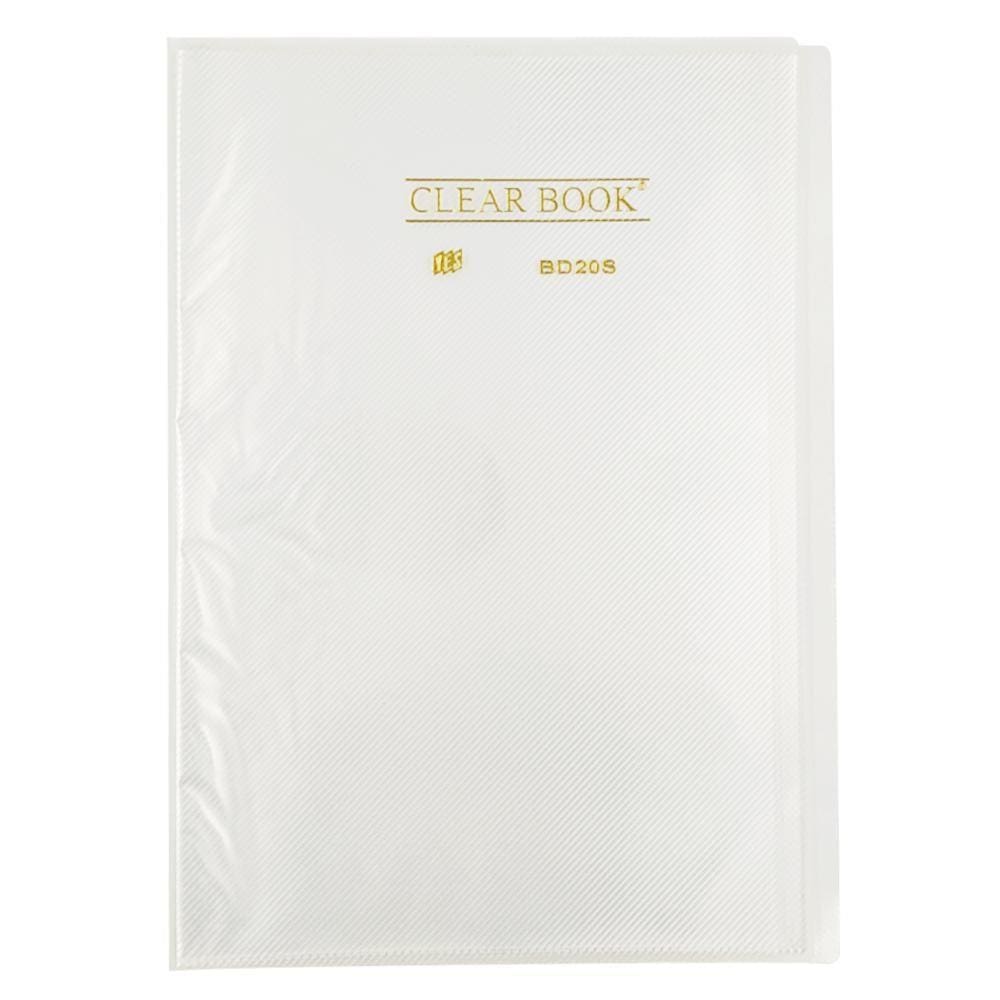 Pasta Catalogo Ofício Yes 20 Envelopes Bd20S Clear Cristal
