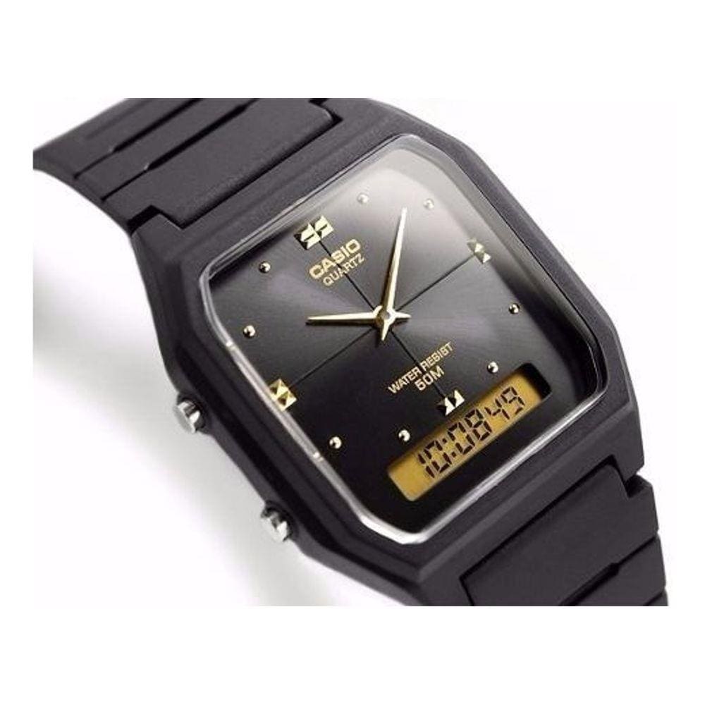 Relógio Casio Unissex Digital/Analógico AW-48HE-1AVDF
