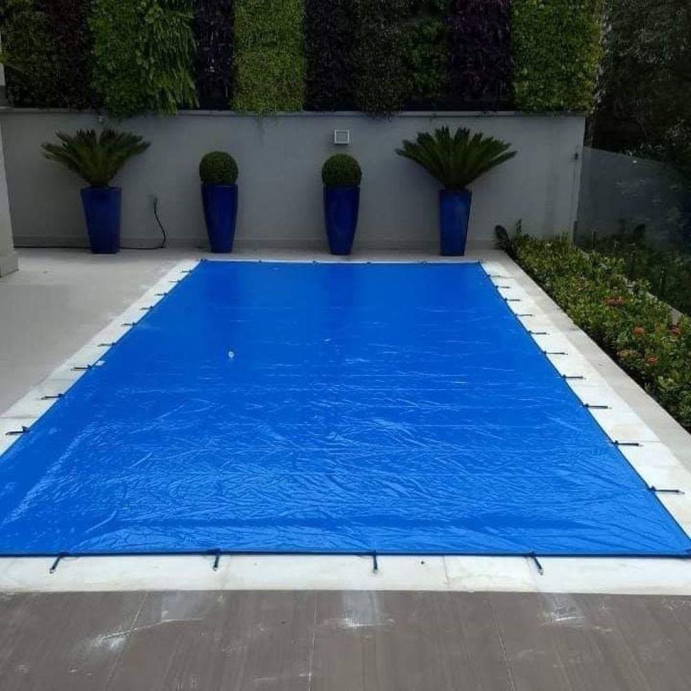 Capa Piscina 6 X 4 Térmica+Limpeza+Proteção Uv+Kit 6X4