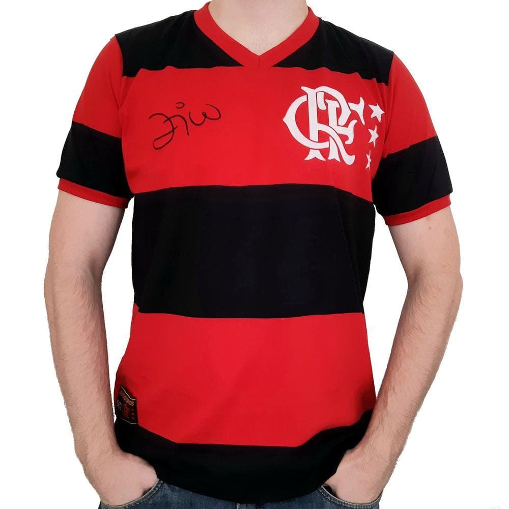 camisa zico retro