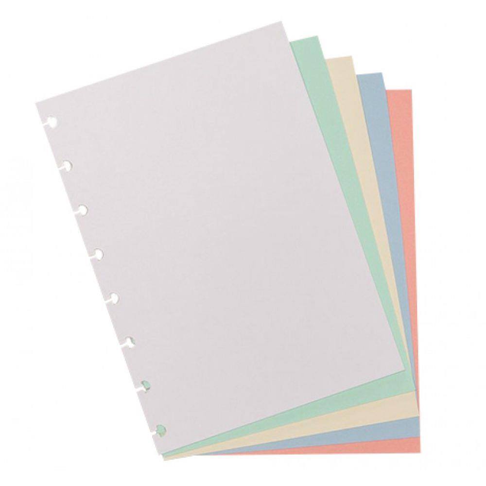 Refil Caderno Inteligente Médio Colorido 80Gr 50Fls Un Pm