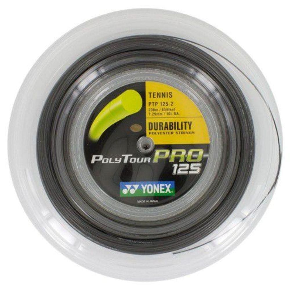 Corda Yonex Poly Tour Pro 125MM Rolo 200 Metros - Graphite