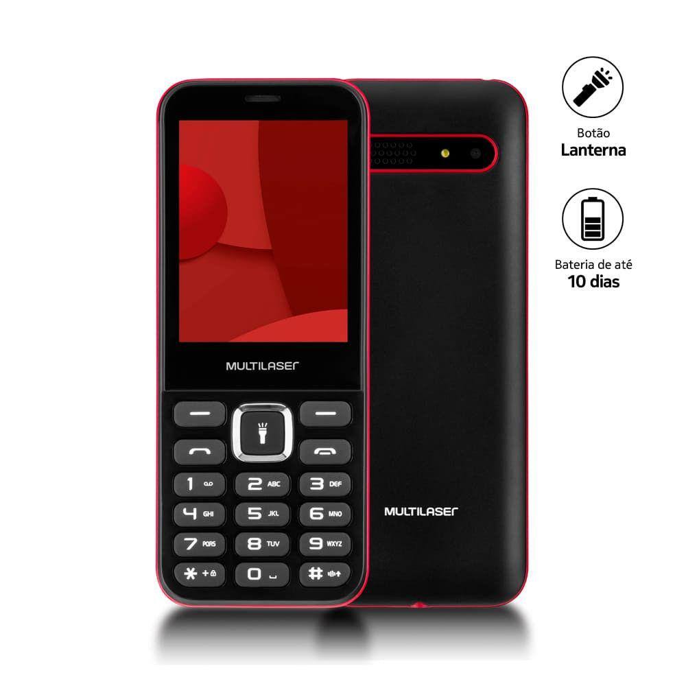 Celular UP Max Multilaser Preto - P9135