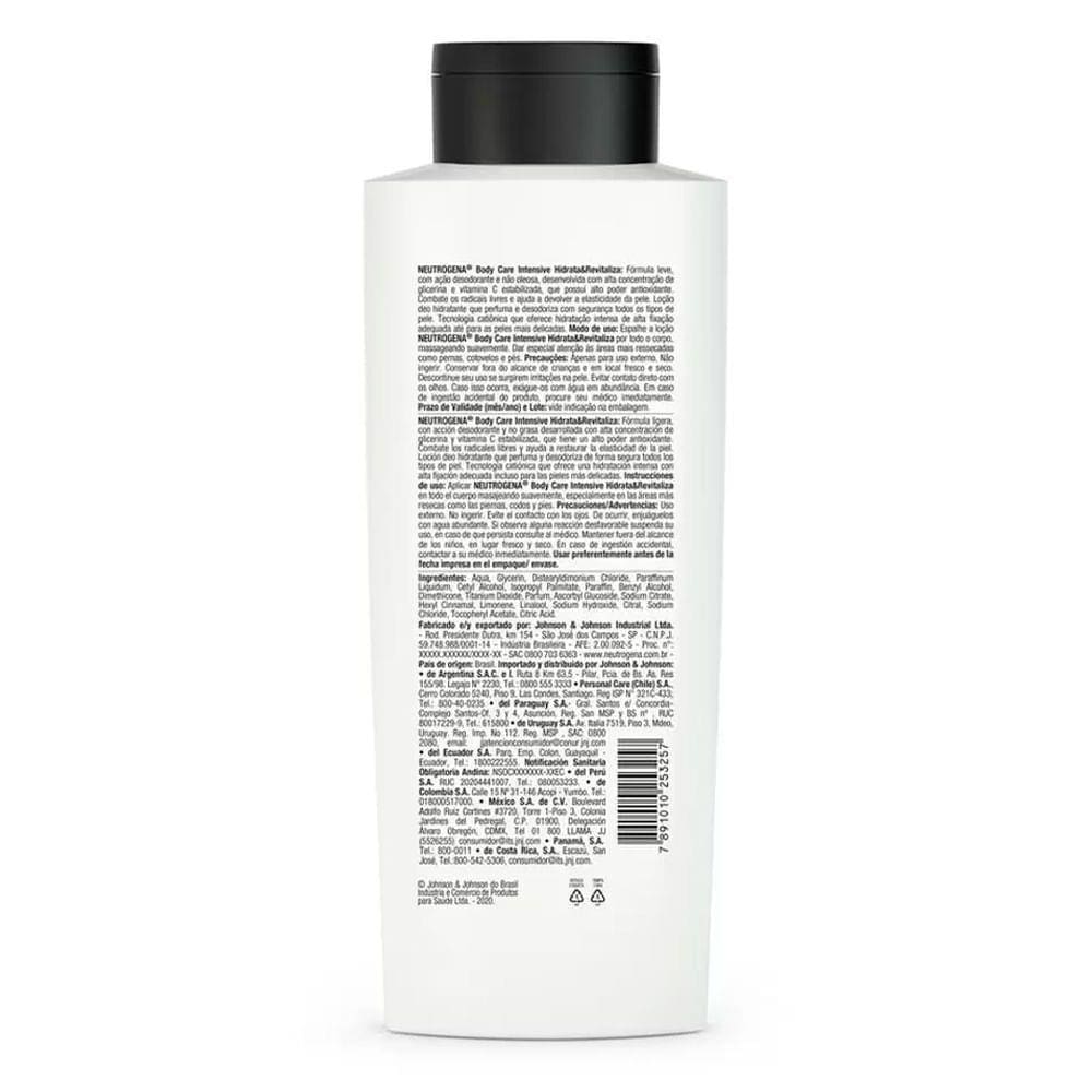 Loção Hidratante Neutrogena Hidrata E Revitaliza 400ml