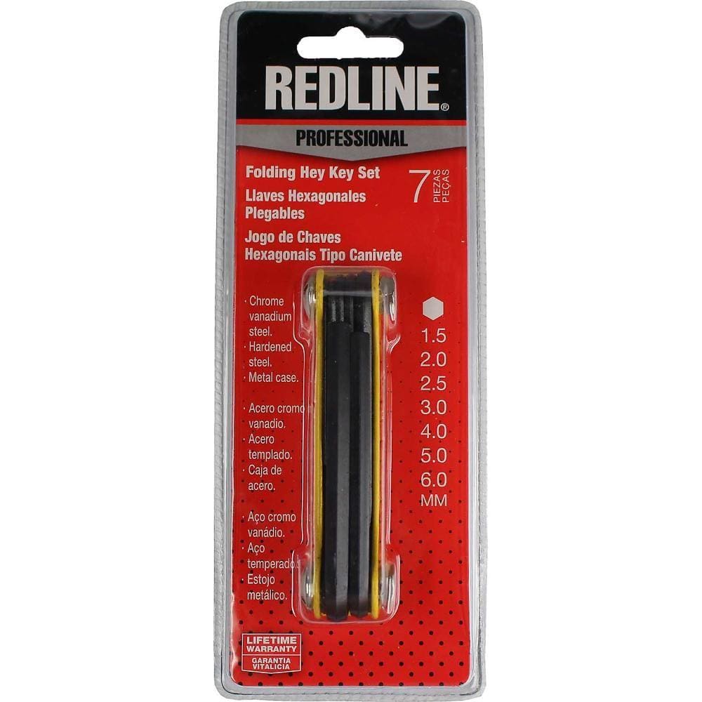 Conjunto de Chaves Hexagonal MM 7 Peças Redline