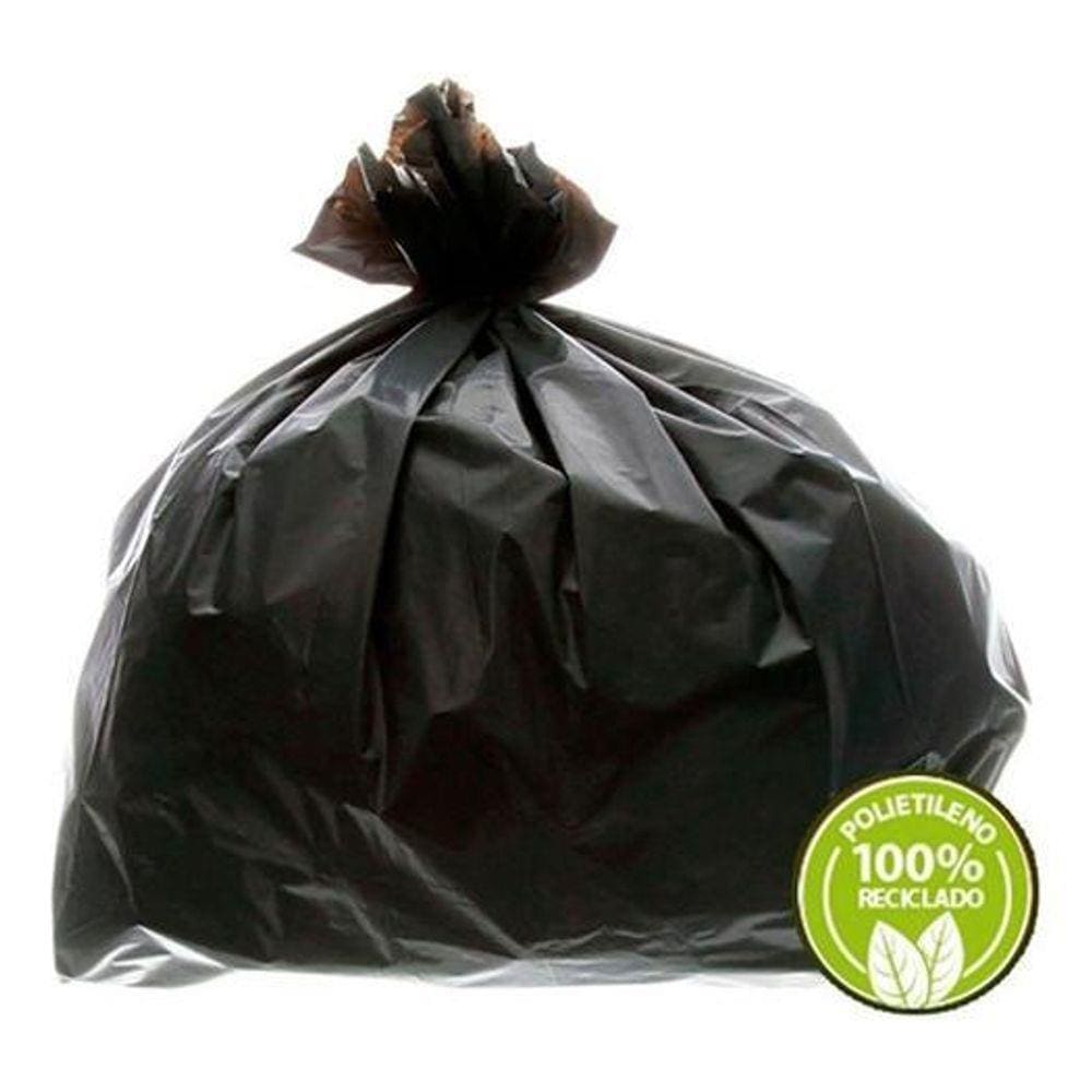 Saco De Lixo 200 Litros Preto Reforçado 100Un