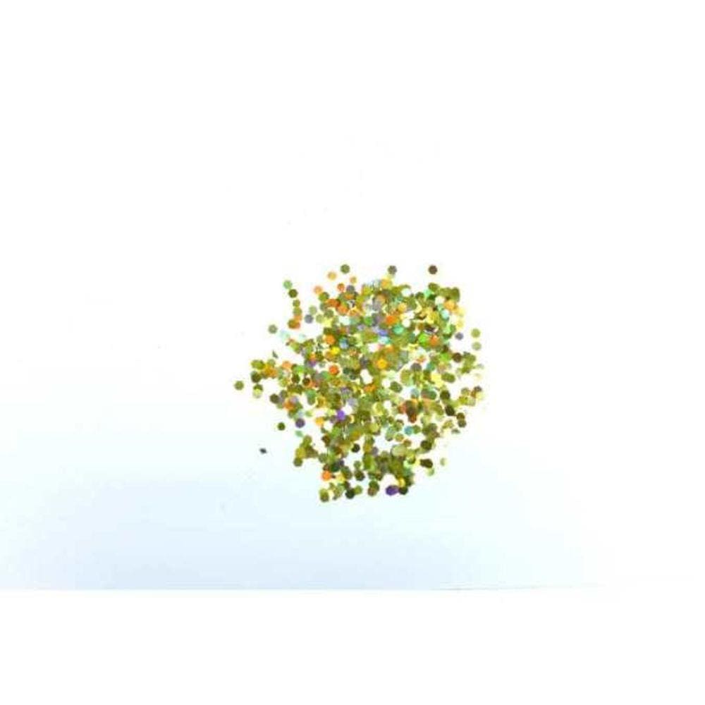 CONFETE BALÃO BUBLLE DECORAÇÃO GLITTER DOURADO NACARADO 13g