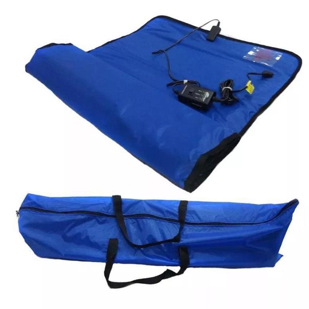 Manta Térmica Corporal Estética 50X100Cm Azul 220V Estek