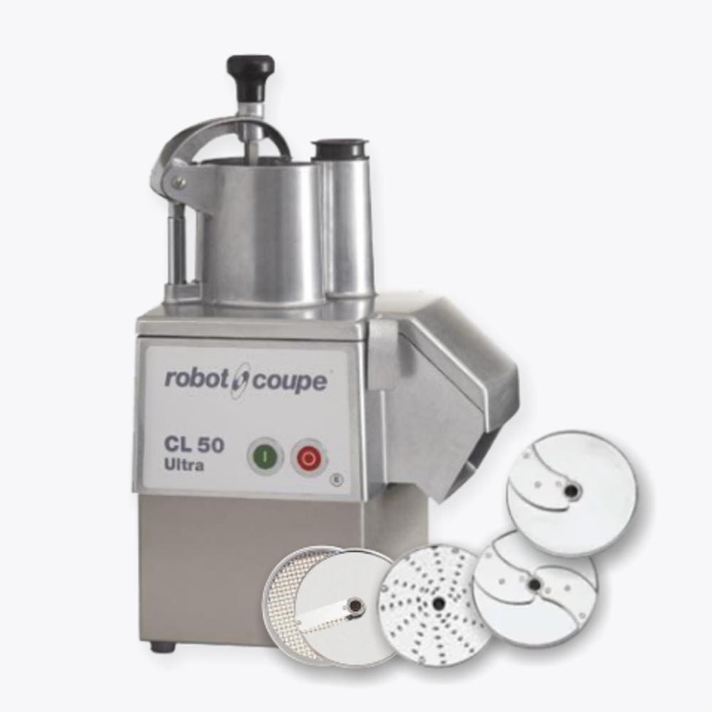 Processador de Alimentos CL50 Ultra KIT com 5 Discos – ROBOT COUPE