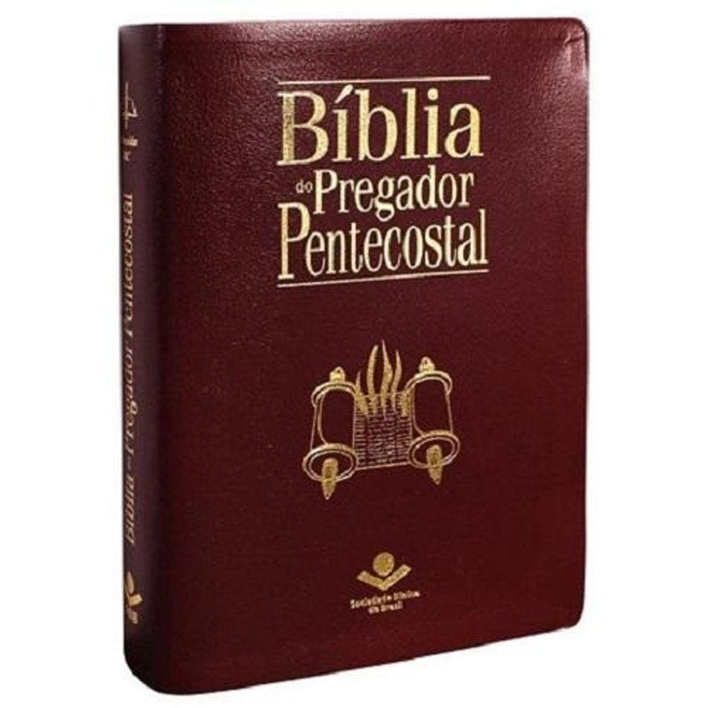 Biblia do Pregador Pentecostal Vinho Nobre Rc