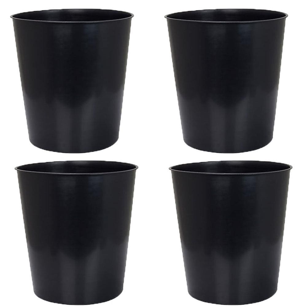 Kit 4 Lixeiras Multiuso Arqplast 10 Litros Fácil Limpeza