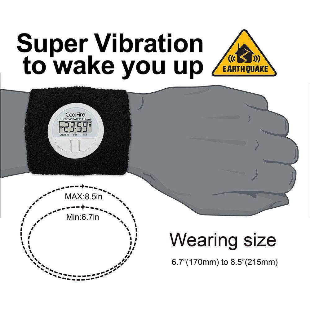 despertador silencioso de pulso