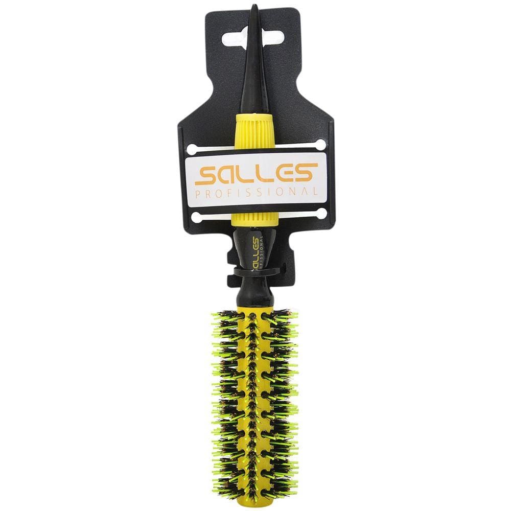 Escova Cabelo Cerâmica Javali N01 19mm Salles Pro