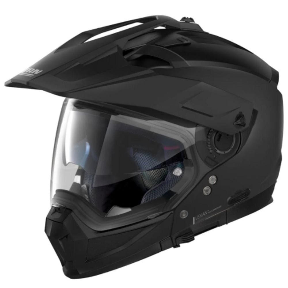 Capacete Nolan N70-2X Classic Preto Fosco Big Trail