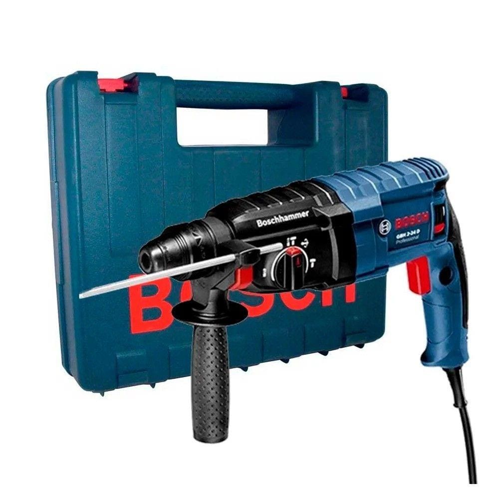 Martelete Combinado 0800W 2,7J 0-5100Ipm 110V/220V Bosch Gbh 2-24D