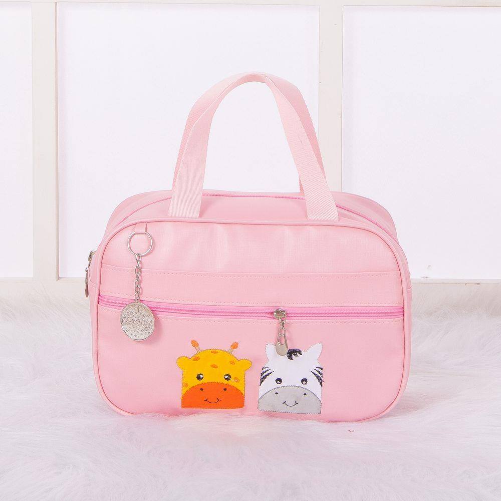 off white furry bolsa