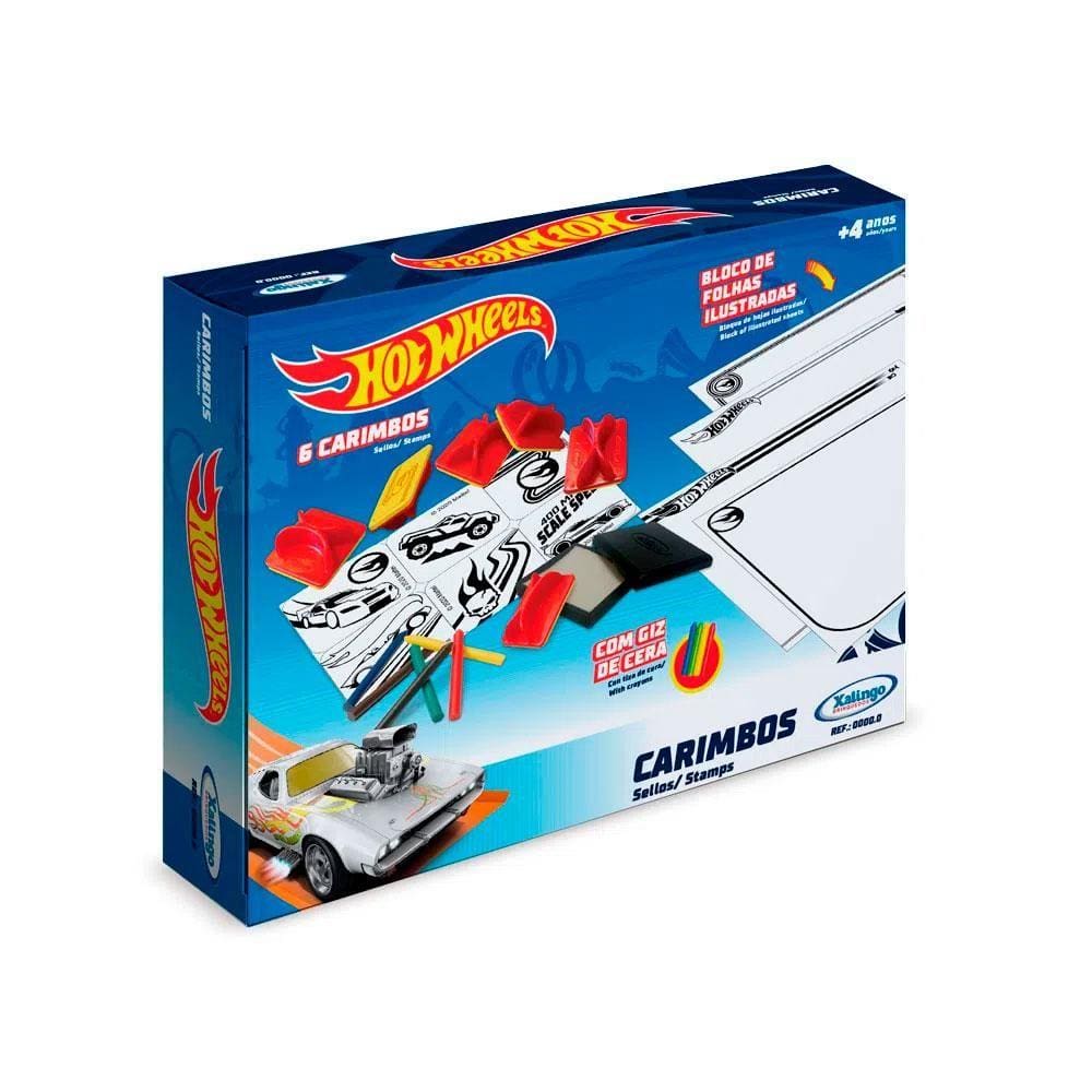 Carimbos Hot Wheels Xalingo 4+ 23221