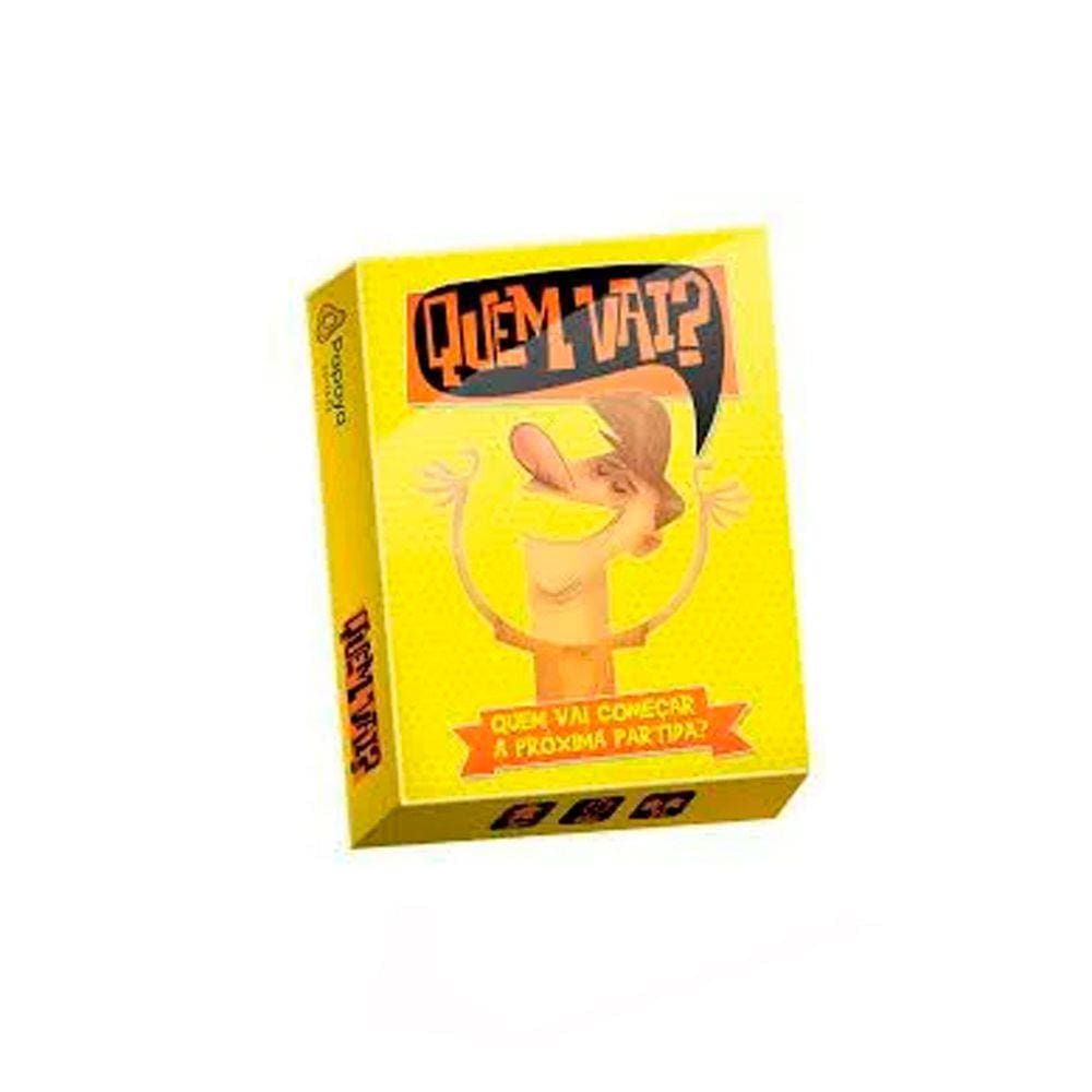 Quem Vai? Jogo de Cartas Papaya PPY005