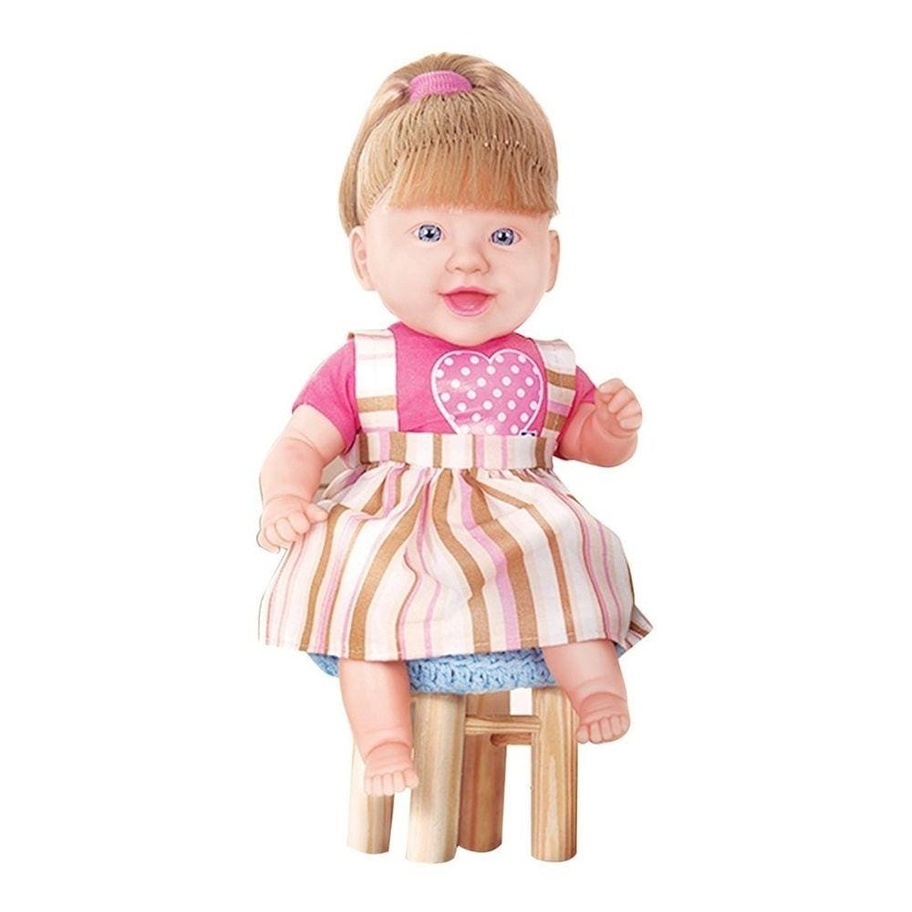 Boneca Brincando Com As Frases Cotiplás