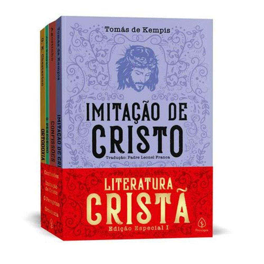 Kit - Clássicos da literatura cristã com 4 livros