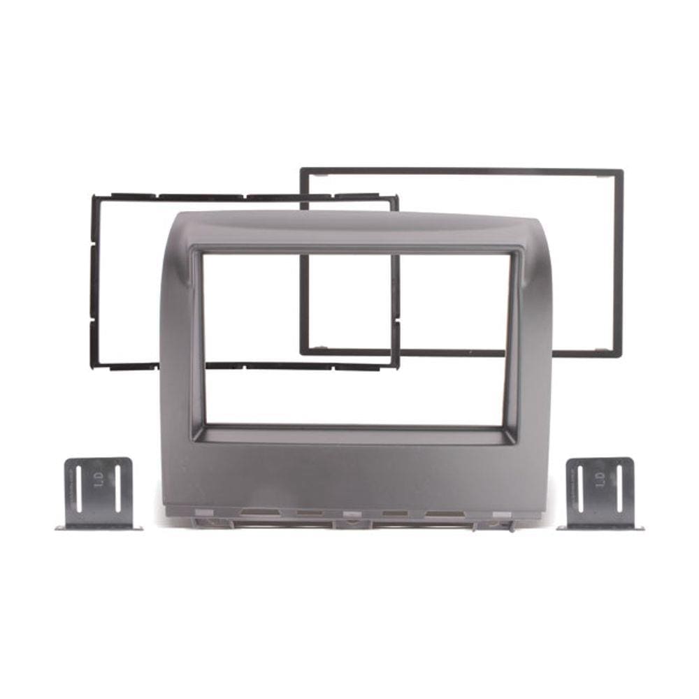 Moldura 2 Din Palio Fire/Way (2014/2019) - Cinza