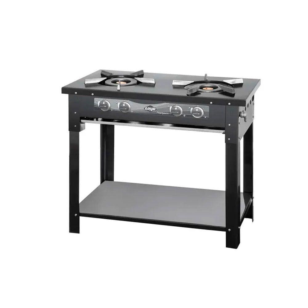 Fogão Industrial 2 Bocas Titanyum Esmaltado Layr