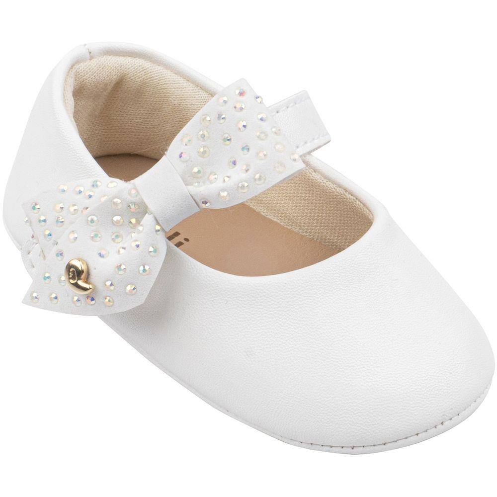 Mocassim Infantil Kea Couro Branco - laranjeiras - mobile