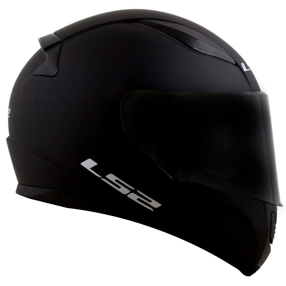 Capacete Ls2 Rapid ff353 Monocolor Preto Fosco