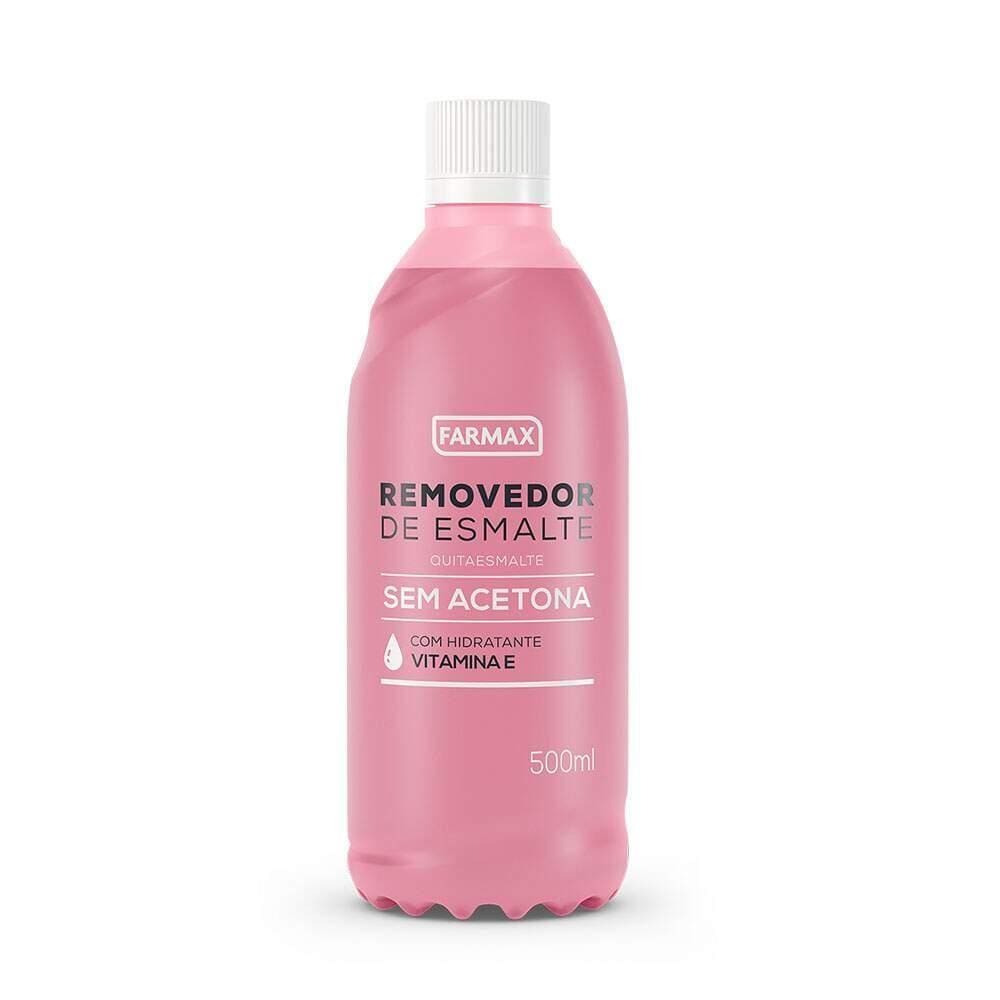 Removedor Sem Acetona Vitamina E 500Ml Farmax