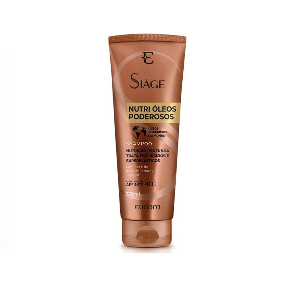 Shampoo Eudora Nutri Óleos Poderosos Siàge 250ml