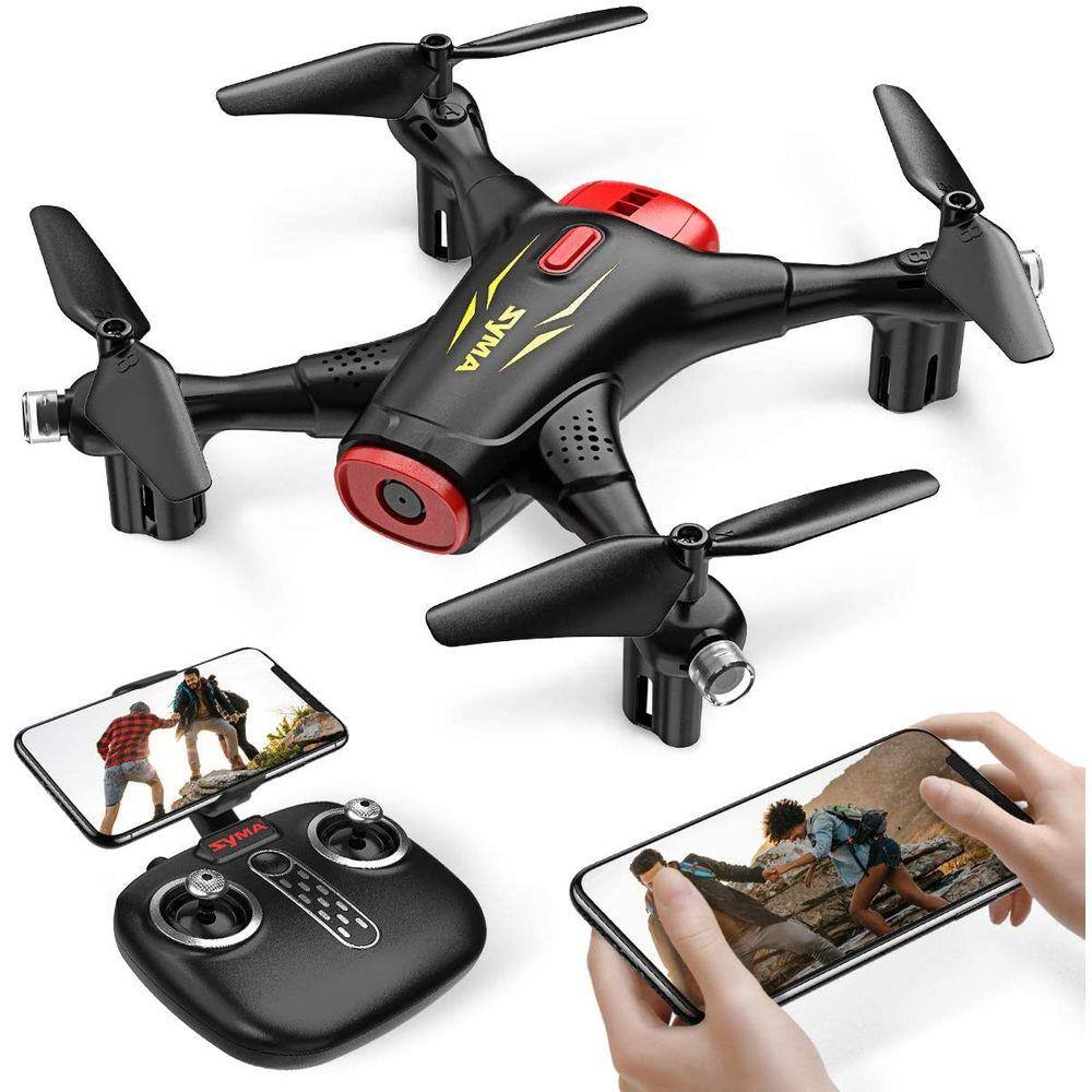 Drone Syma X400 FPV com câmera para crianças e adultos 720P Transmissão  WiFi HD, RC Quadcopter para Iniciantes Com Altitude Hold, One Key Start/Lan  | Extra