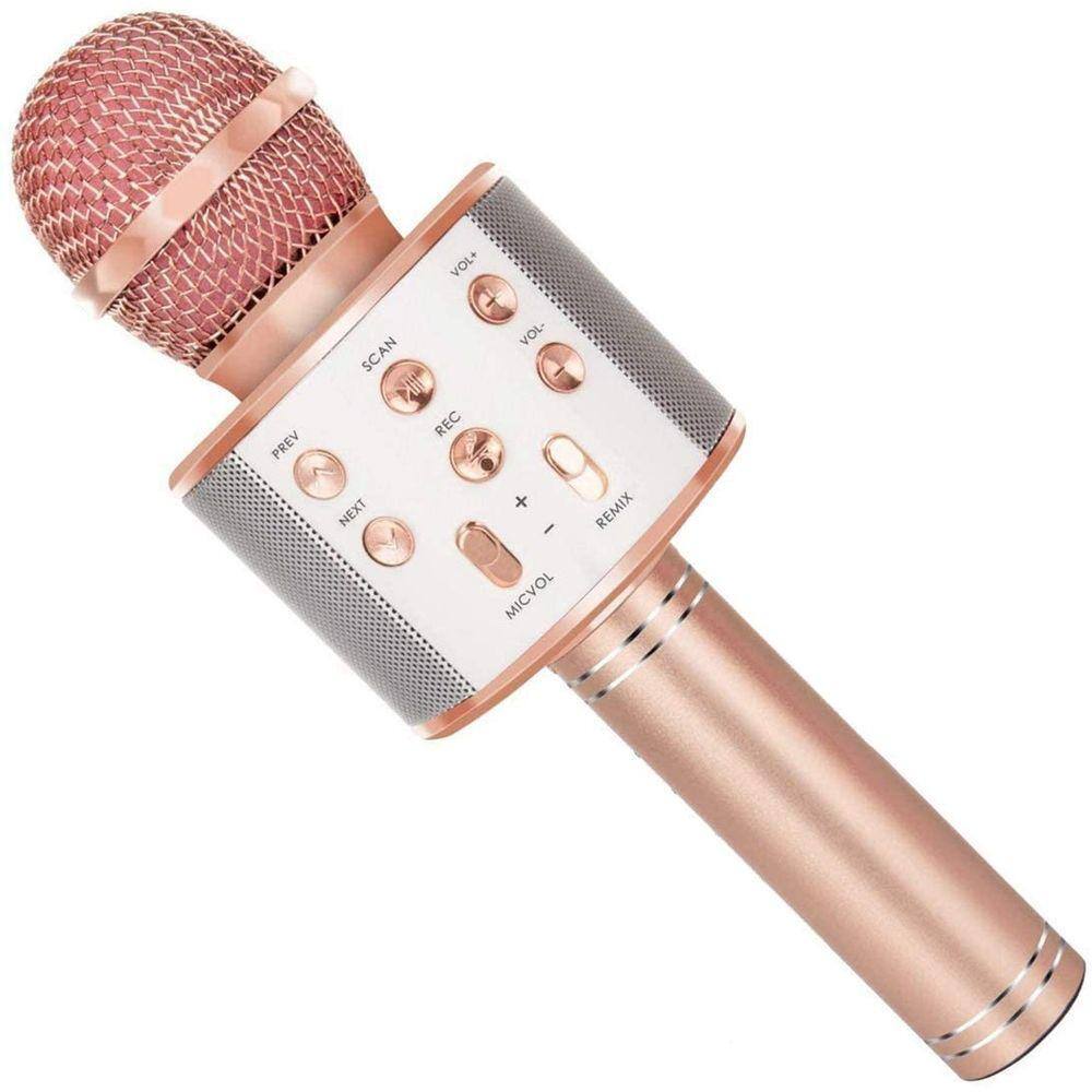 Ideiaria | Microfone Recarregável Bluetooth Karaokê Azul - Toyng - Microfone  Recarregável Bluetooth Karaokê Azul - Toyng - Toyng