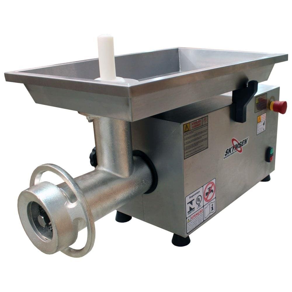 Picador De Carne Inox Psp-98m 220V Monofasico 3 Cavalos - Skymsen