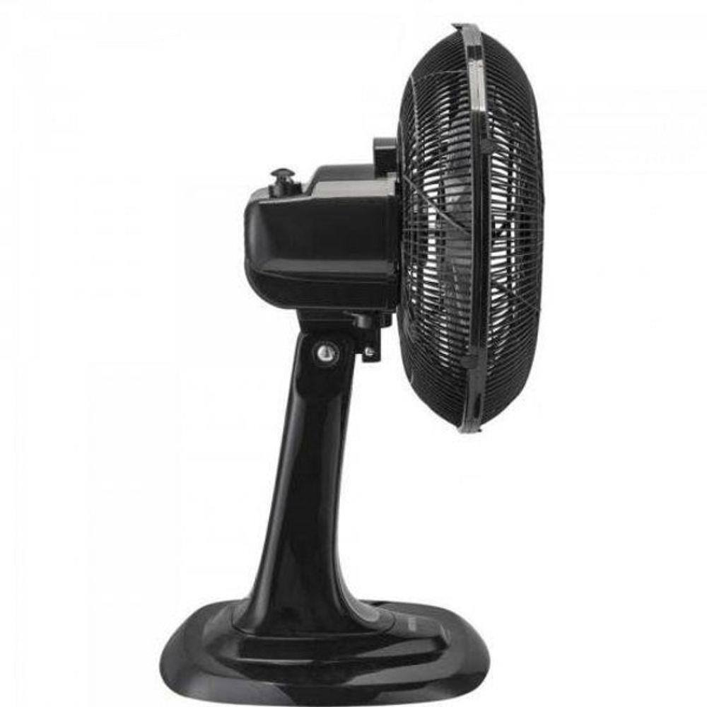Ventilador Turbo De Mesa Ventisol 6 Pás 30Cm Preto 220V