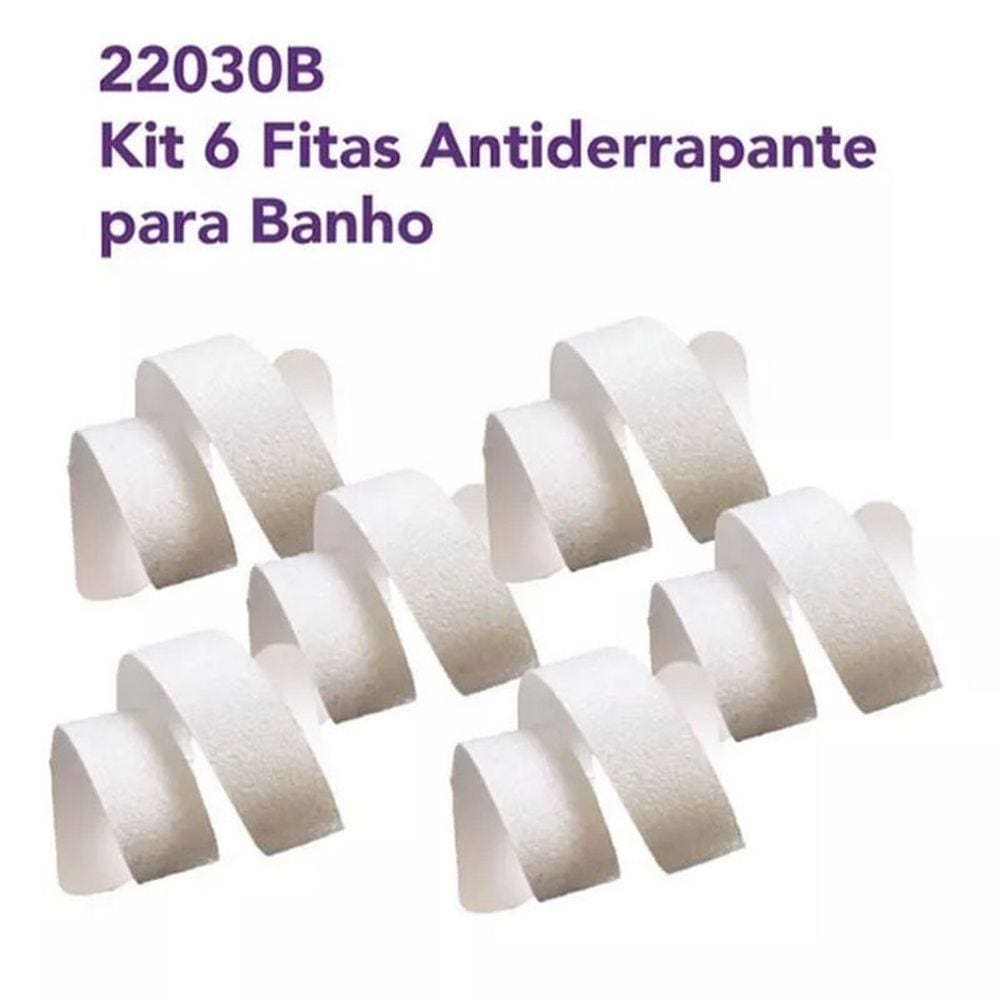 Kit Com 6 Fitas Anti Derrapante Para Banho - Kababy 22030b