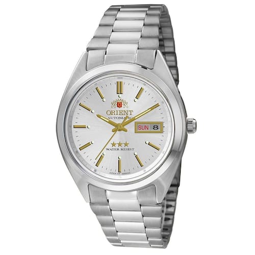 imagem-Relógio Orient Automático Masculino Prata - 469WA3F B1SX