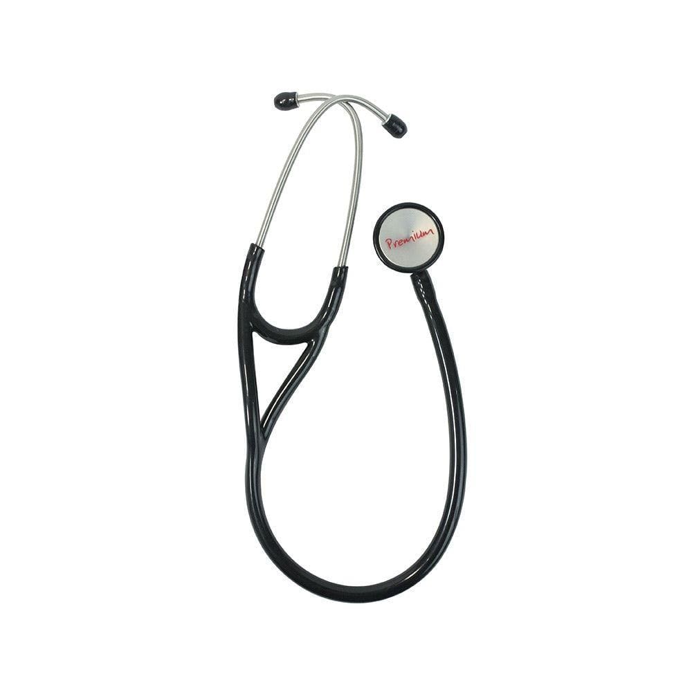 Estetoscópio Cardiológico Profissional Premium Preto
