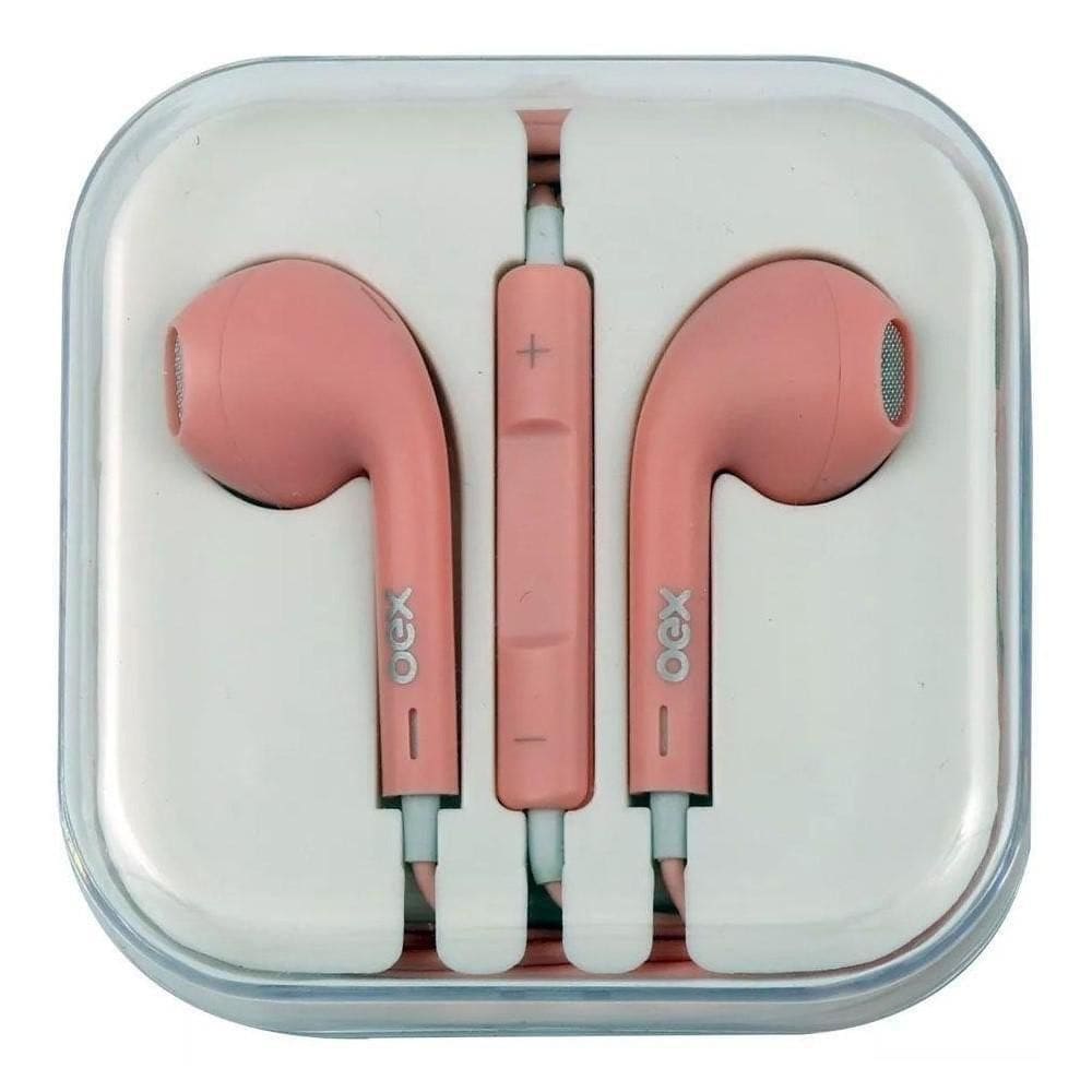 Fone De Ouvido Colormood Fn204 Oex Candy Rosa