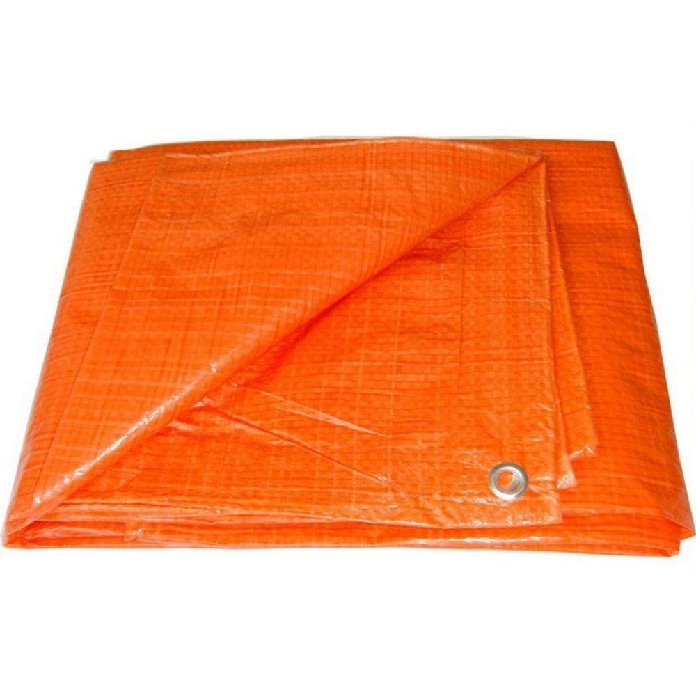 Capa lona laranja branca piscina barco telhado lago 4x5