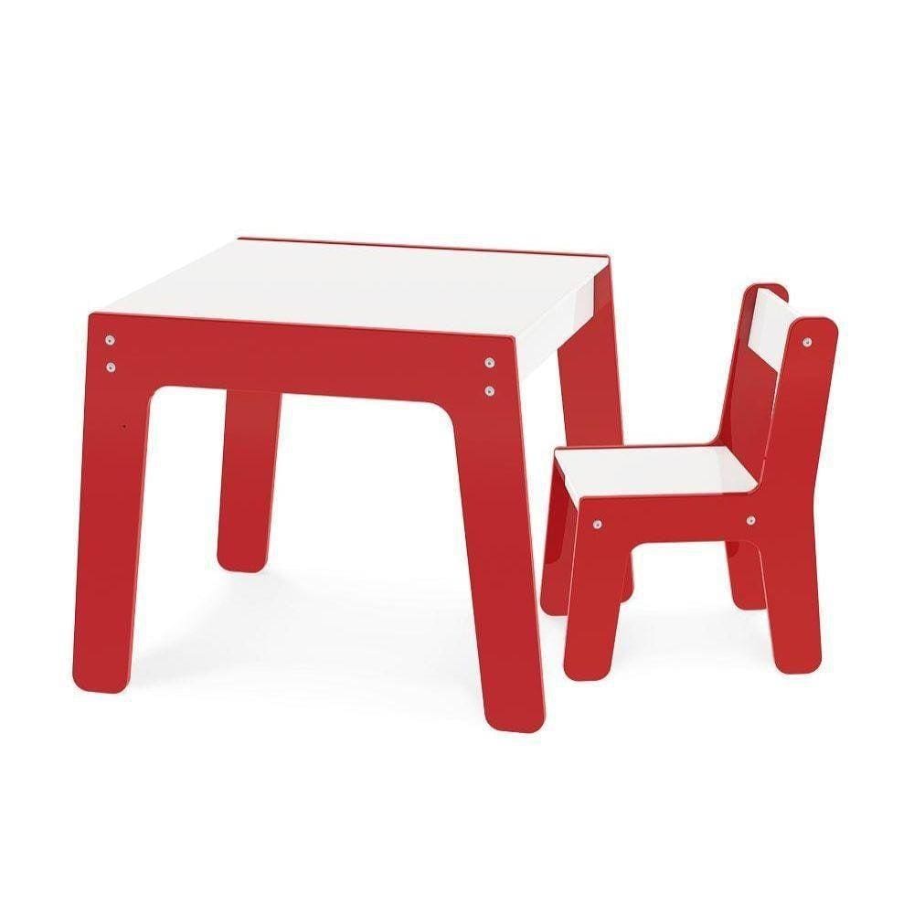 Conjunto De Mesa E Cadeira Infantil