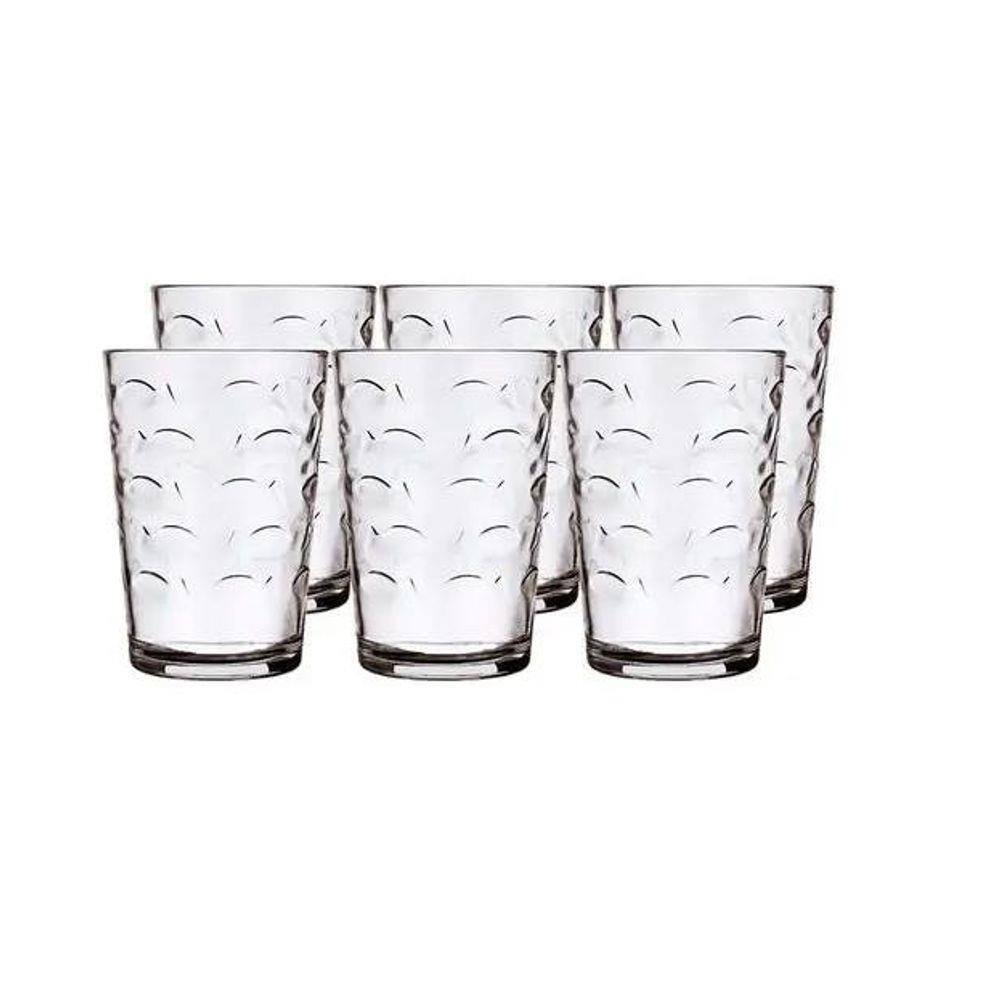 Jogo De Copos Laguna 265 Ml 6 Unidades