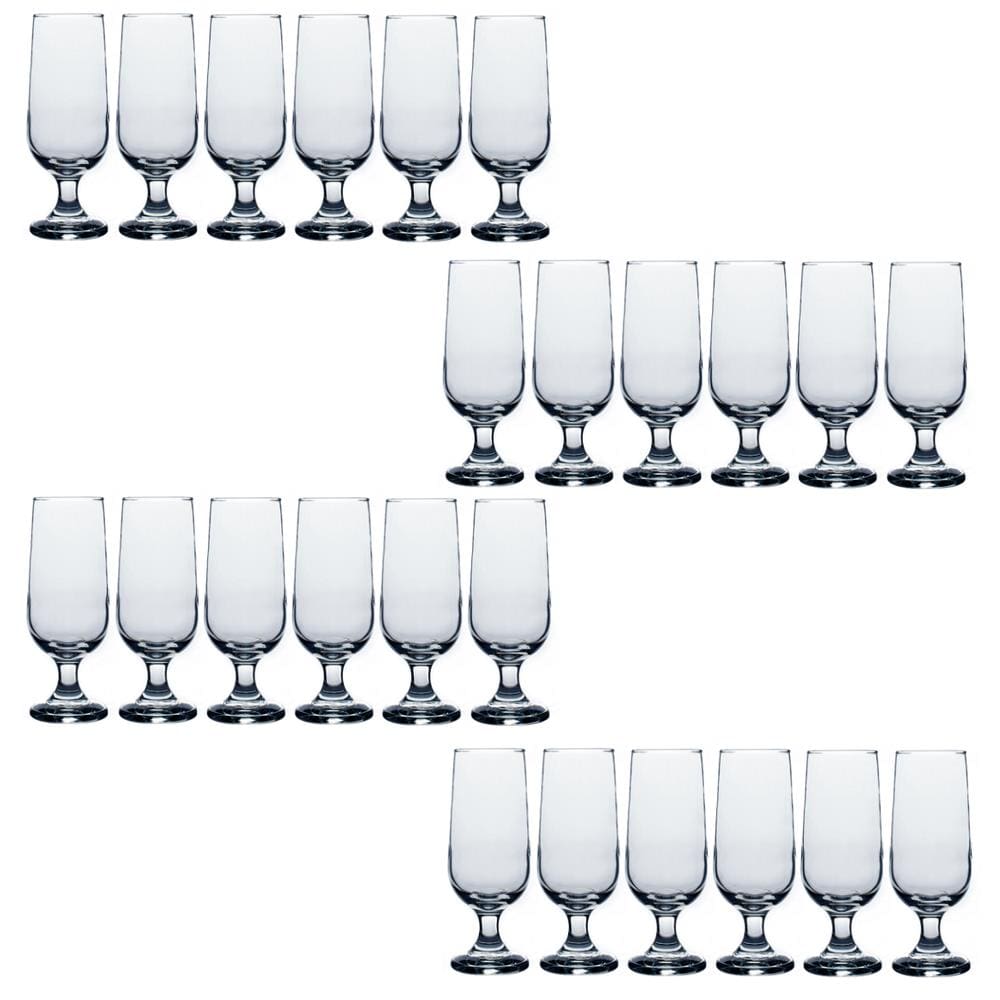 Taça De vidro Chopp 300ml Hannover Cerveja Casa Linda - 24Un