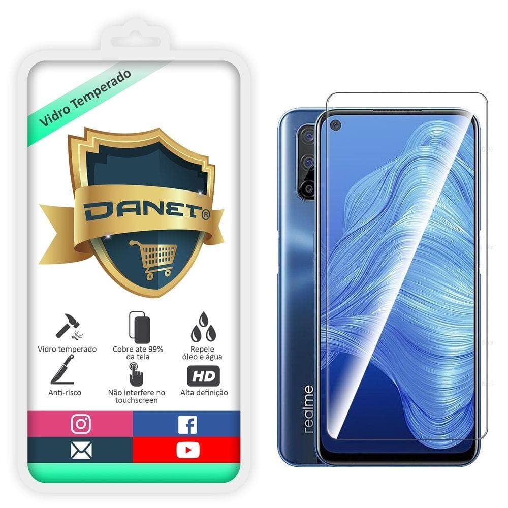 Película De Vidro Temperado Realme 7 5g Tela 6.5 Anti Impacto 9h