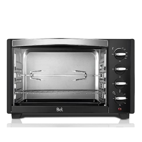 Forno Elétrico Bel Eletrodom 48L 1600W com Espeto Giratório Preto - BEL48D Menor preço em Forno Elétrico Bel Eletrodom 48L 1600W com Espeto Giratório Preto - BEL48D